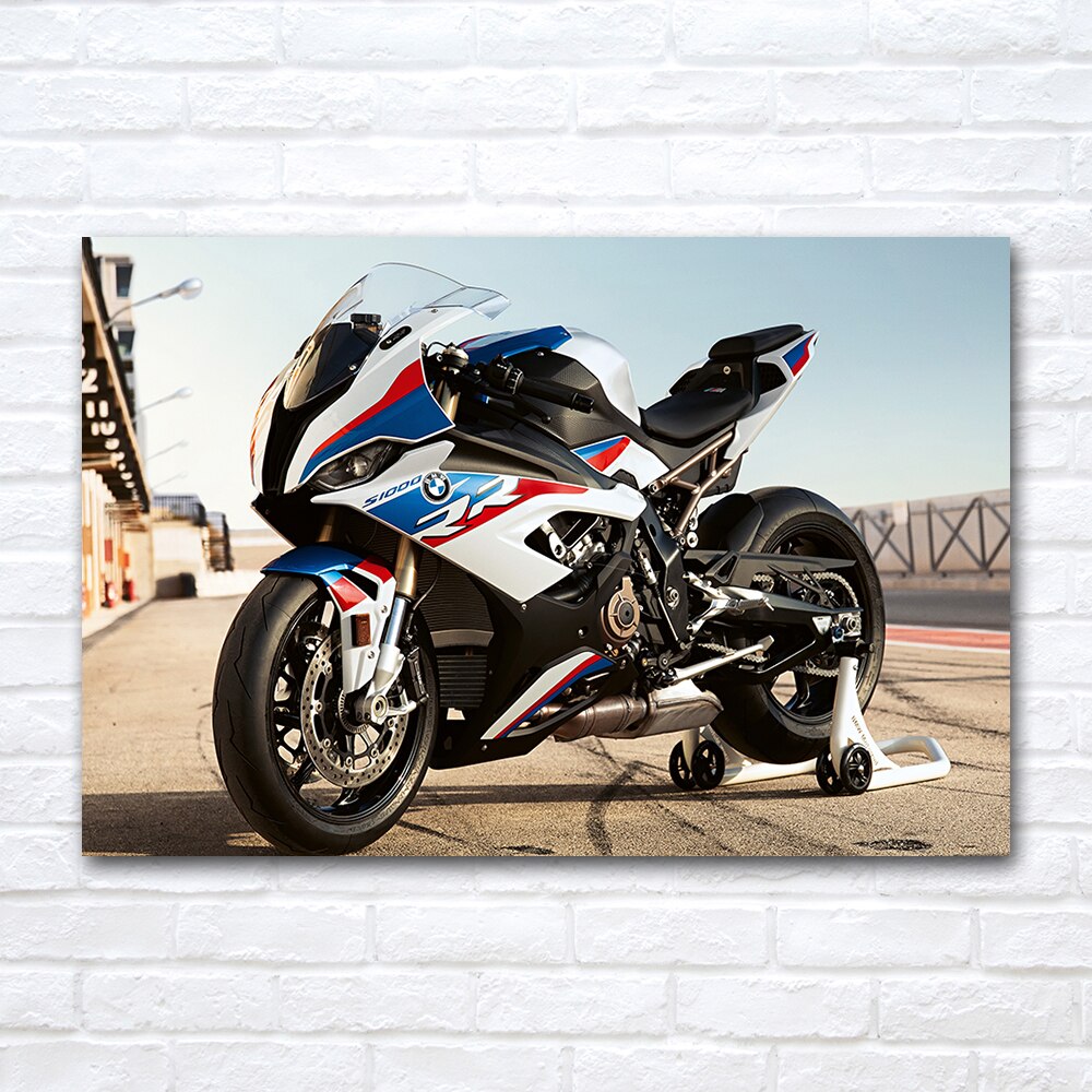 

B M W S1000RR гоночный велосипед постер холст ткань принт картина для домашнего декора настенное искусство мотоцикл картина