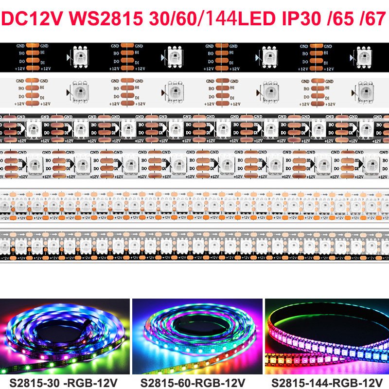 

SUNSPURT Светодиодная лента RGB 30/60/144 LED/м