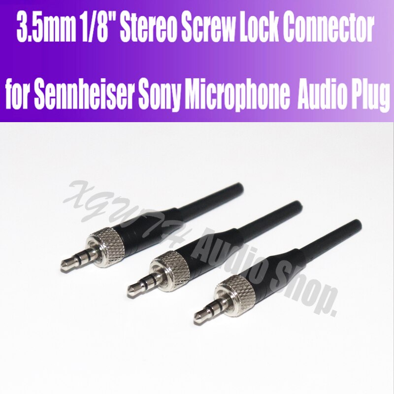 

3 шт., разъём для микрофона Sony Sennheiser 3,5 мм