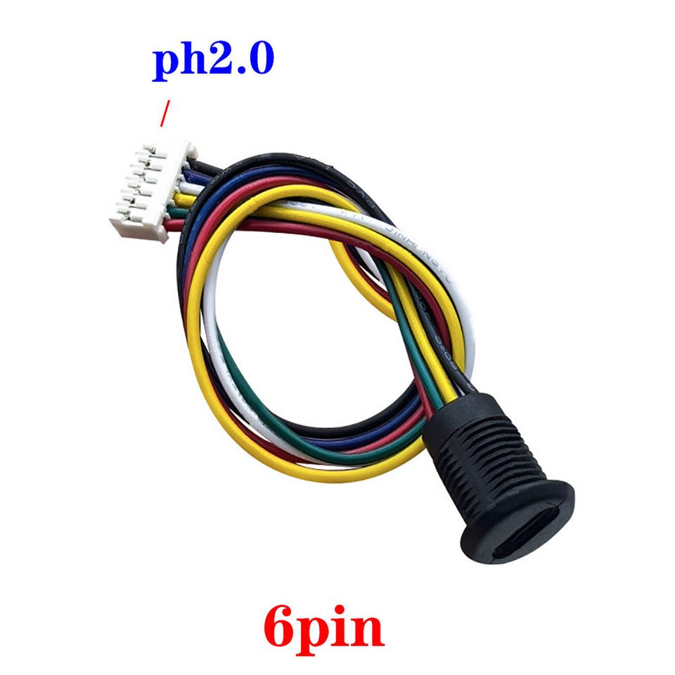 

Разъем для зарядки с гайкой PH2.54 типа C 2pin4pin5pin6pin