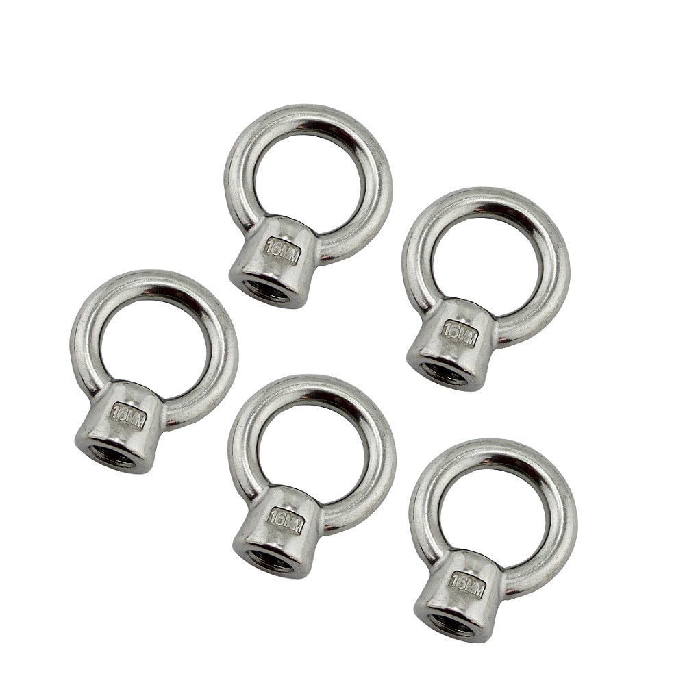 

5 шт., резьбовые гайки JIS1169, из нержавеющей стали 304, M6, M8, M10, M12