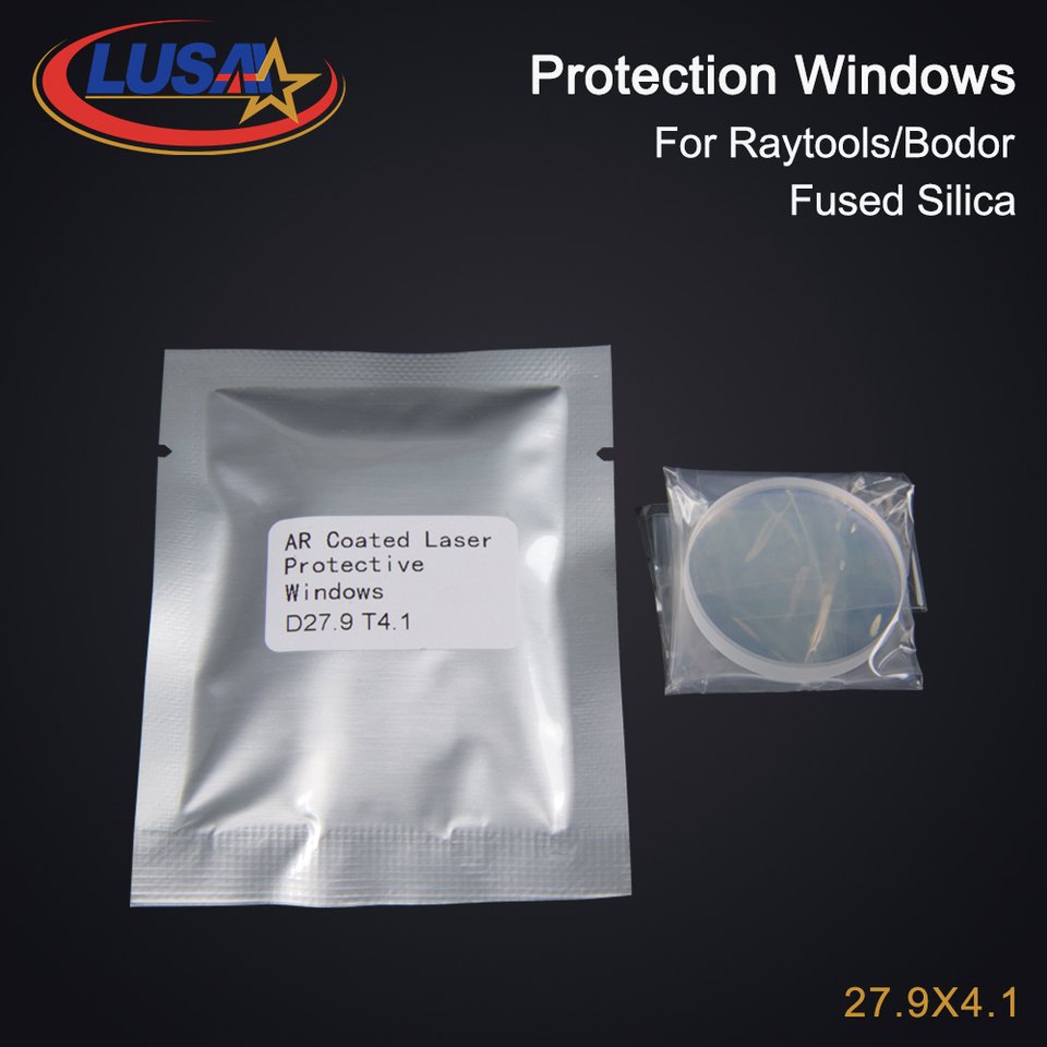 

LUSAI 10 шт./лот Raytools оптические линзы защитные Windows 211LCG0037 27,9*4,1 мм1064 нм для Raytools BM109 BM110 BM111 BT210 BT240