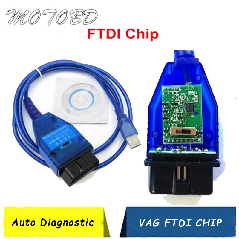 

Новый диагностический кабель Obd2 с чипом FTDI для автомобиля, для Fat VAG USB VAG KKL VAG USB интерфейс, инструмент для сканирования ЭБУ, 4-ходовой переключатель