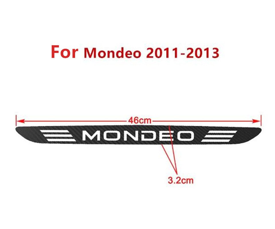 

3D Виниловая Наклейка Из Углеродного Волокна Для Ford Mondeo MK4 2007-2013, Аксессуар Для Фото С Высоким Тормозом, Автостайлинг