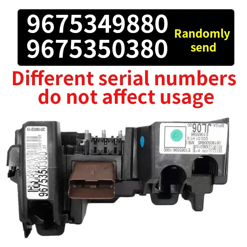 

9675350380 9675349880 БЛОК ЗАЩИТЫ для Peugeot 308S 408 3008 5008 Citroen C4 Picasso поколения аккумуляторных менеджеров 9675350280