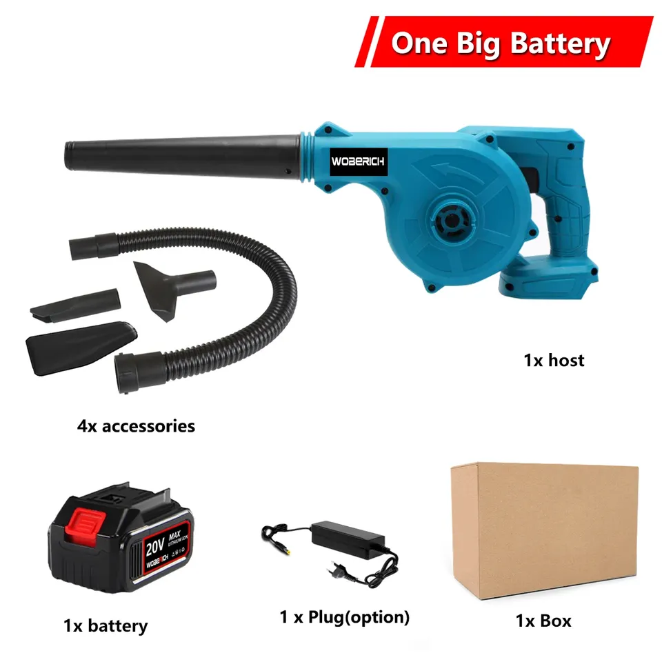 

Беспроводная воздуходувка 2 в 1 WOBERICH для Makita