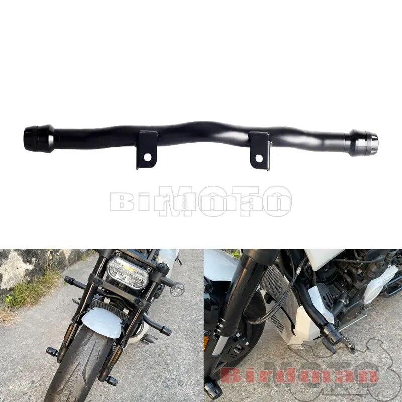 

Для Harley Sportster S RH1250S RH1250 2021 2022 2023 мотоцикл в западном стиле полосатая балка шоссе Peg Рамка бампера двигателя