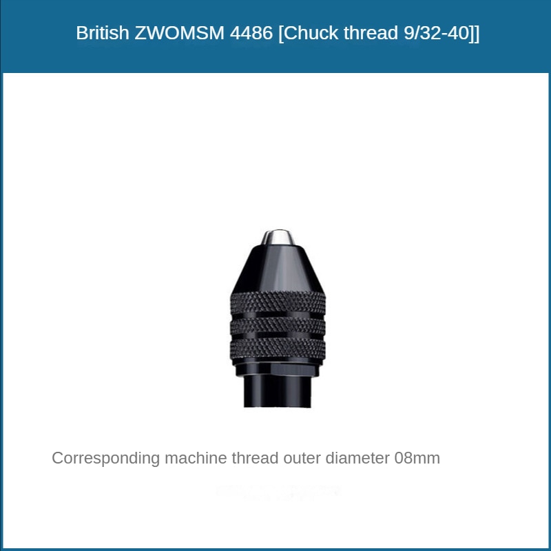 

Бесключевой патрон Dremel 4486 черного цвета