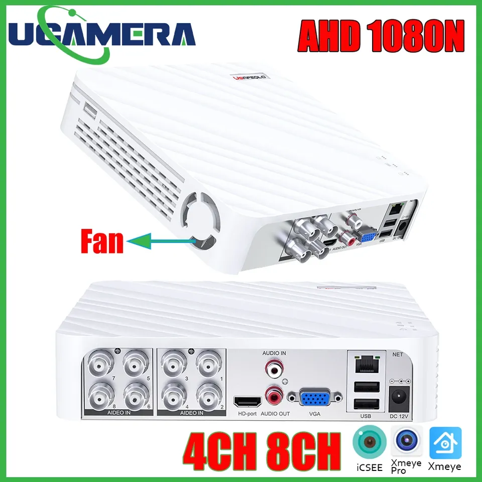 

Видеорегистратор UCAMERA 45N04/08R-XMC 4 канала AHD 1080N