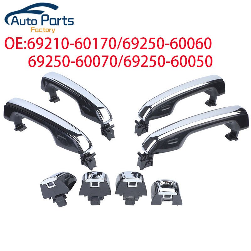

Передняя задняя левая правая дверная ручка для Toyota 4Runner Lexus GX460 Land Cruiser 69210-60170 69250-60060 69250-60070 69250-60050