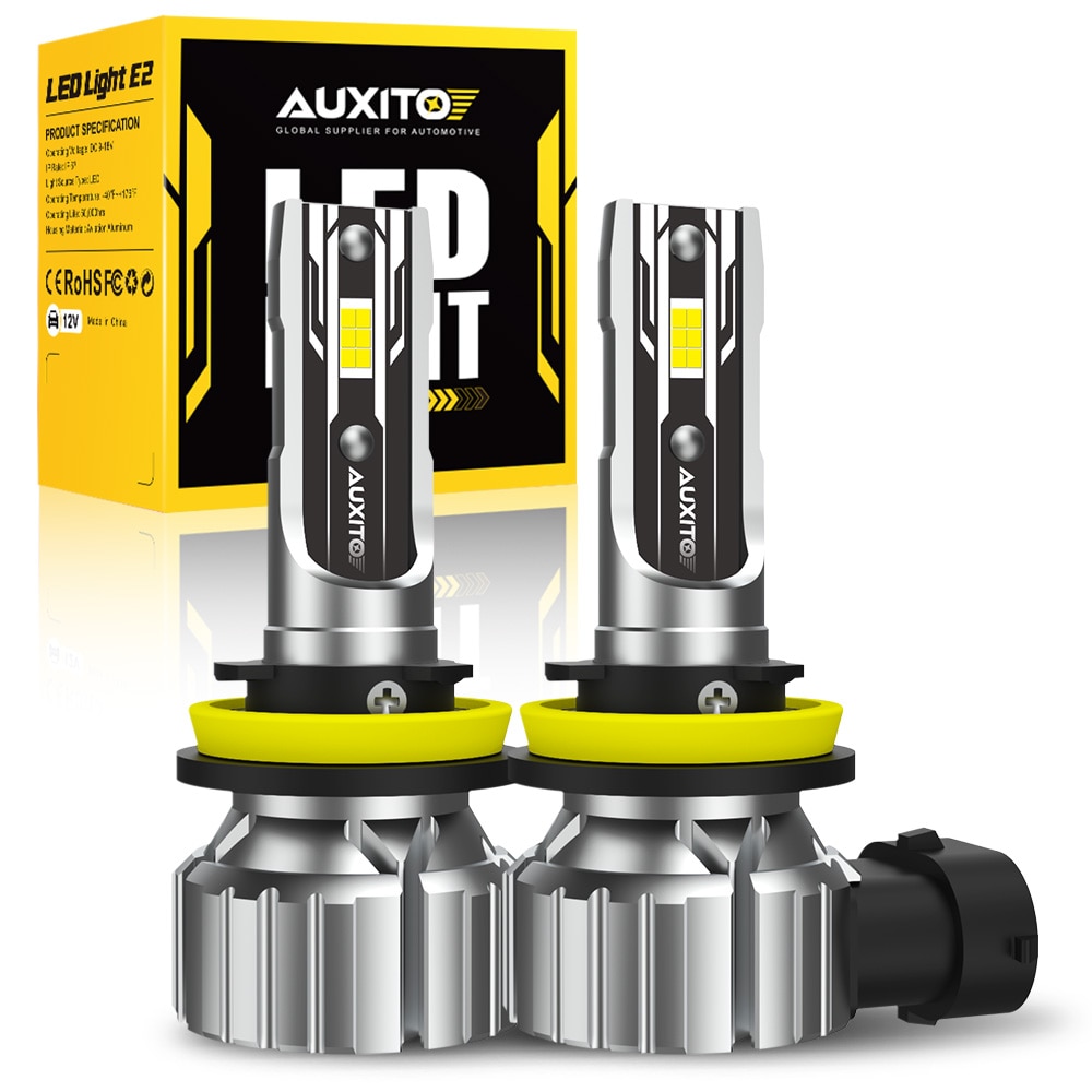 

AUXITO 2 Шт. H8 H11 H16JP HB4 9006 9005 HB3 Светодиодные Лампы Для Автомобильных Фар 6500K Белые DRL Противотуманные Фары Far...