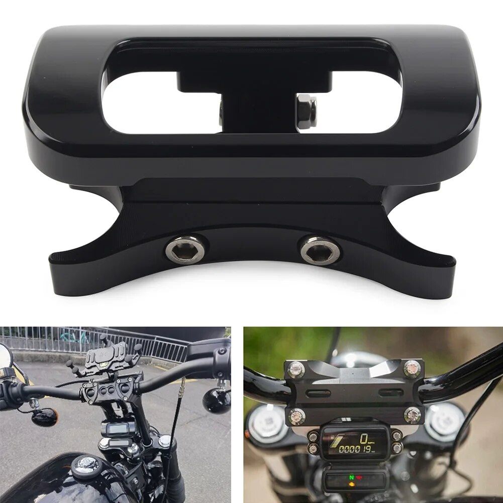 

1-1/4 "подъемники руля мотоцикла, регулируемое крепление для Harley Davidson Softail Street Bob FXBB 2018 2019 2020