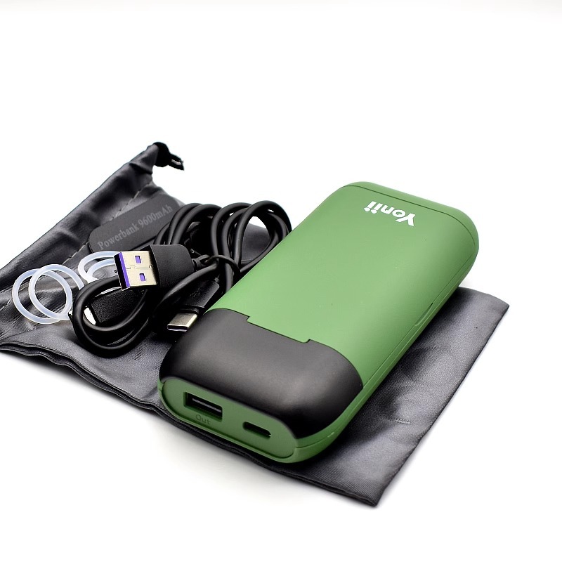 

Yonii PD.3 Power Bank 18650/21700, небольшое портативное зарядное устройство с 2 слотами для литий-ионного аккумулятора 3,7 В с ЖК-экраном, аккумулятор типа c