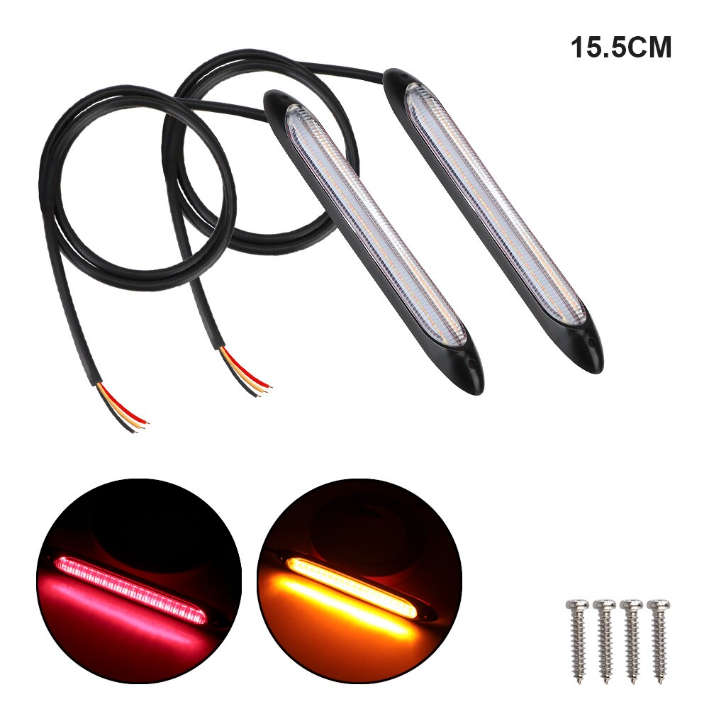 

12 В Автомобильные дневные ходовые огни, указатели поворота, мигасветодиодный ные полосы, Автомобильные дневные ходовые огни, индикатор тумана Blinker, автомобильные аксессуары, универсальные