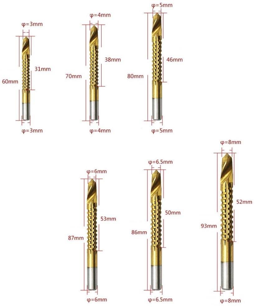 

Набор сверл XMSJ спиральные кобальтовые