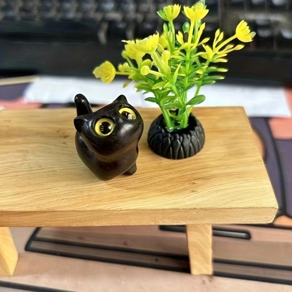 

Деревянная фигурки кошки
