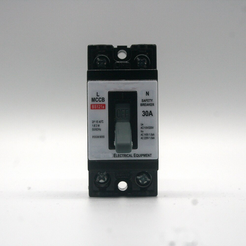

Переключатель воздуха MCCB BS121a breaker 30A15A, защитный переключатель для дома