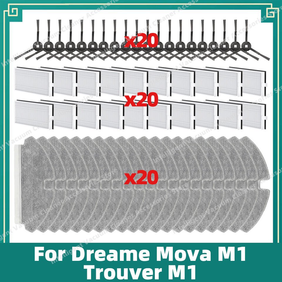 

Аксессуары для робота-пылесоса OSSIEAO к Dreame Mova M1 / Trouver M1