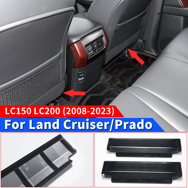 

Для 2008-2021 Toyota Land Cruiser 200 LC200 Prado 150 LC150 защитная пластина для сидений Аксессуары для модификации интерьера тойота ленд крузер 200 прадо 150 2020 2019 2018 2017 2016 2015 2014 2013 2012 2011 2010 200