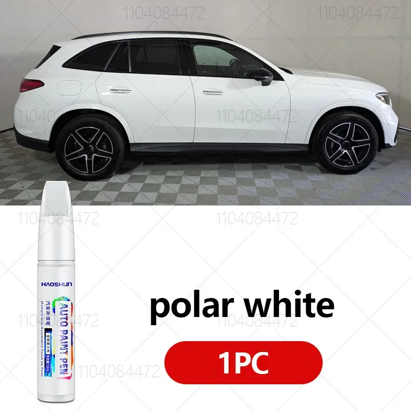 

Для Mercedes Benz GLC 2015-2025 X253 C253 X254 C254 Ручка для ремонта краски Touch Up Засіб для удаления царапин DIY Автоаксессуары Черный Белый