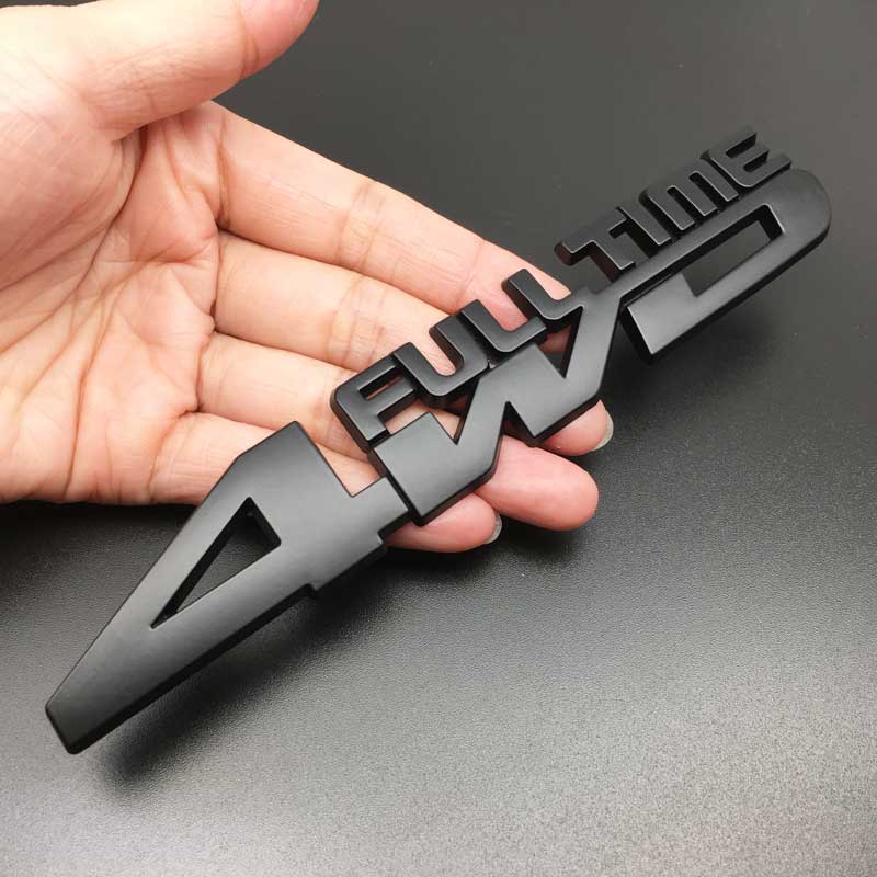 

4WD FULL TIME новые 3D металлические автомобильные наклейки для Jeep Toyota Ford VW Subaru наклейки аксессуары