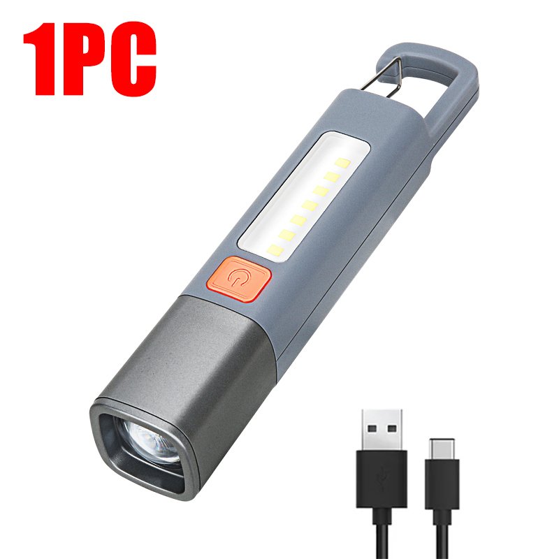 

Портативный светодиодный фонарь XPE USB перезаряжаемый