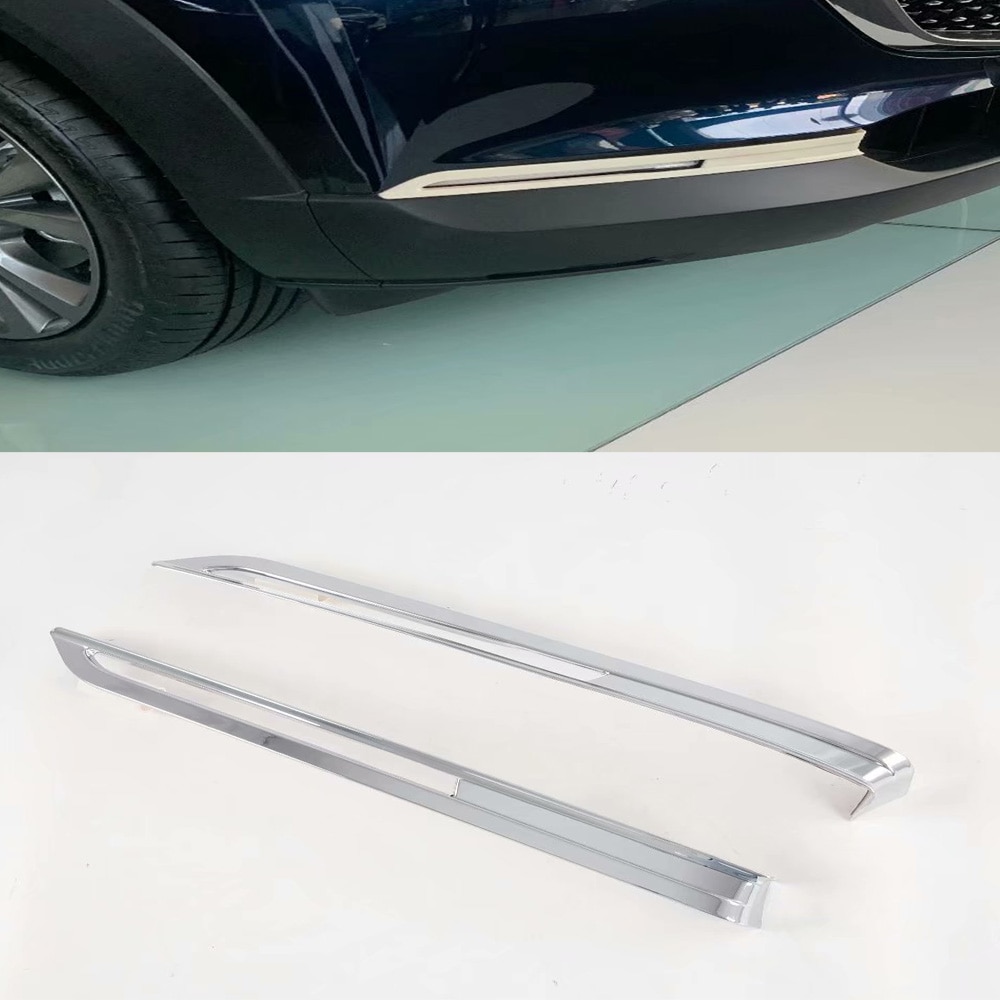 

Для Mazda CX-30 CX30 2020 2021 ABS Хромированная передняя противотуманная фасветильник противотуманная фара крышка отделка Автомобильная защитная наклейка Рамка аксессуары Стайлинг