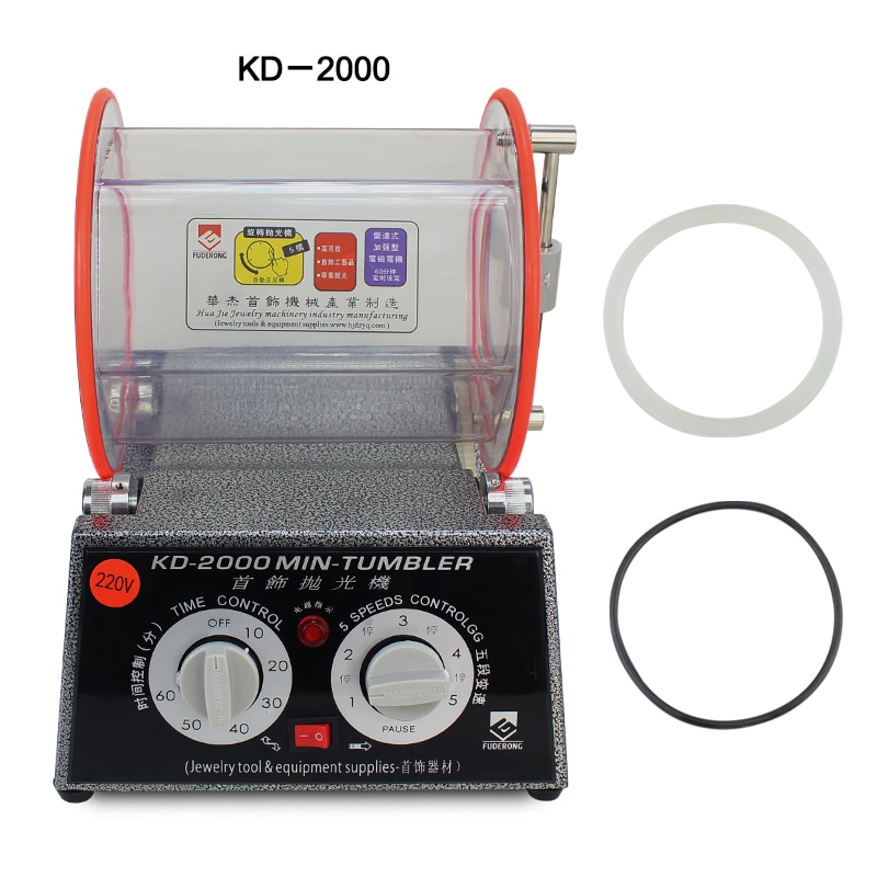 

Ювелирный полировальный аппарат KD-2000 5 кг 220V