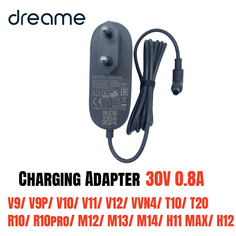 

Зарядное устройство для пылесоса Dreame YLS0251B-E300080