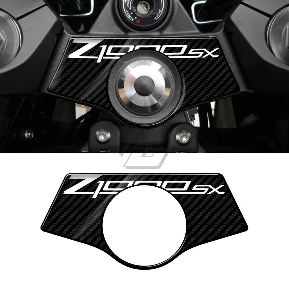

Для мотоцикла Z1000SX карбоновая наклейка с тройным зажимом и хомутом для Kawasaki Z1000SX 2011-2017