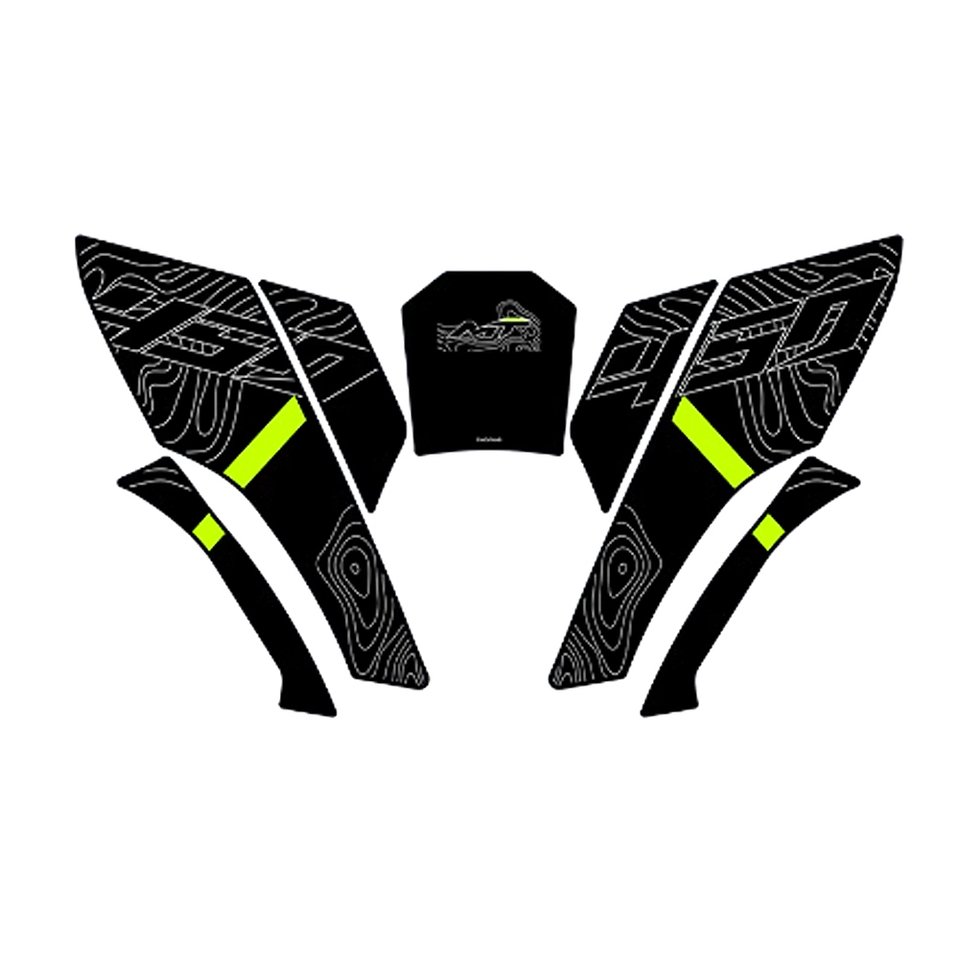 

Наклейка на боковой стороне мотоцикла для CFMOTO 450MT 450 MT 2024, наклейка на топливный бак, протектор, накладка, декоративные комплекты, противоскользящие