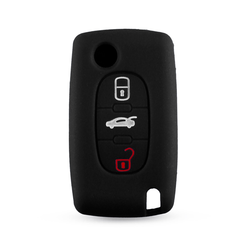 

Силиконовая основа KEYYOU для Peugeot 107 207 307 407 308 607 Citroen C1 C2 C3 C4 C5 C6 C8 3 Button