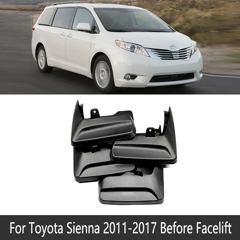 

Брызговик для Toyota Sienna XL30 2011 ~ 2019 Fender брызговик Всплеск закрылки аксессуары для брызговиков 2012 2013 2014 2015 2016 2017 2018
