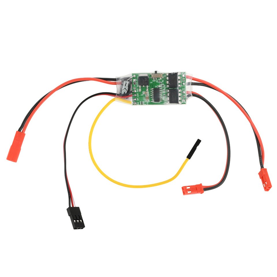 

1 шт., двухсторонний двунаправленный матовый ESC 2s-3s Lipo 5A 6-14V, контроль скорости для радиоуправляемой модели лодки/танка/автомобиля, запасные части для матового двигателя