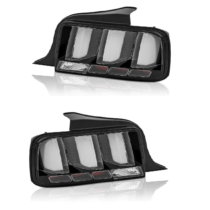 

1 пара 2 задних стоп-сигналов, задний фонарь, стоп-сигнал для Ford Mustang 2005 2006 2007 2008 2009