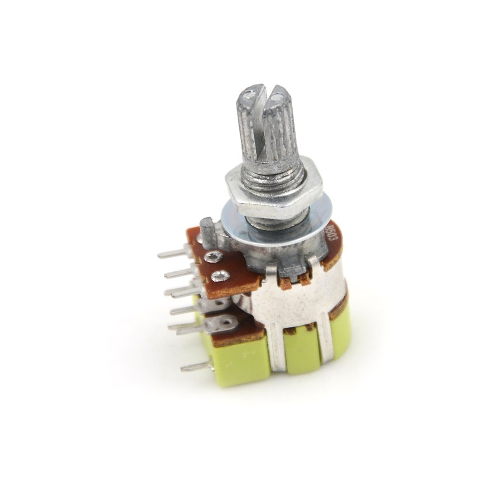 

Двойной линейный регулятор громкости R125G 50кОм