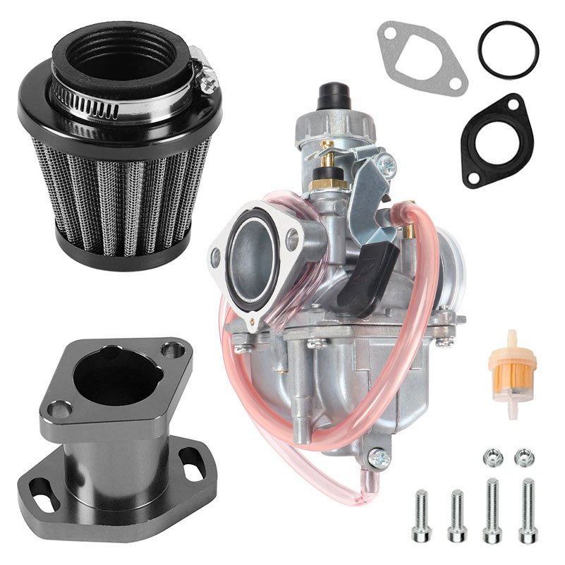 

VM22 26 мм карбюратор Carb Performance впускная труба Mainfold 38 мм комплект воздушного фильтра для Predator 212cc 196cc Honda GX160 GX200