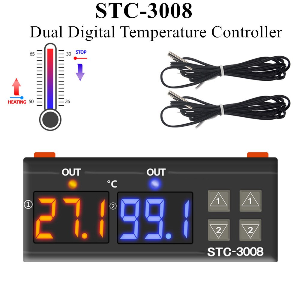 

Цифровой термостат JUANJUAN STC-3008