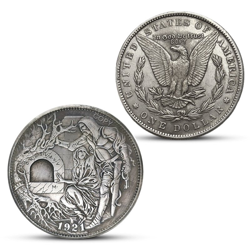 

Серебряная монета XMSJ 1921 год