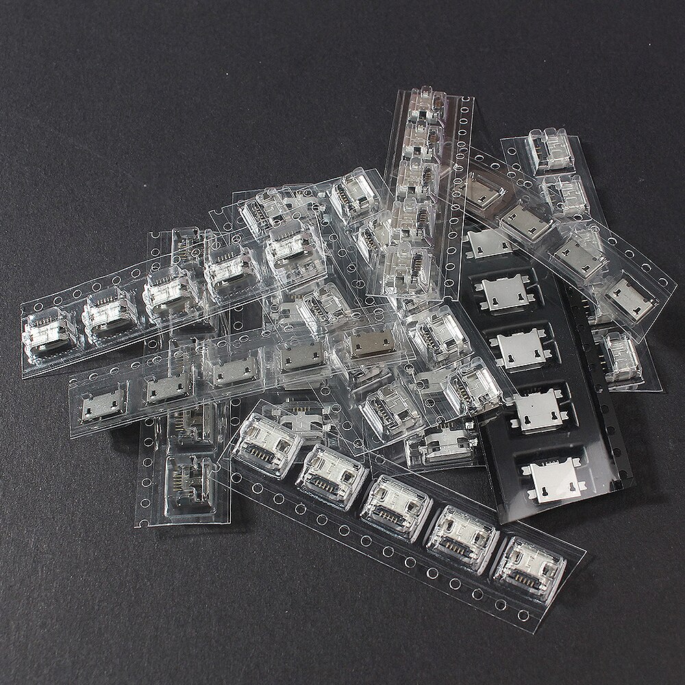 

Разъемы Micro USB Type B Eiechip 60 шт.