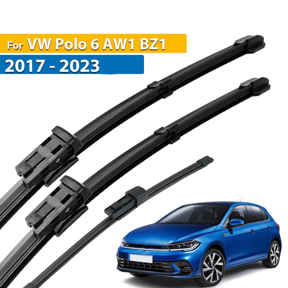 

Набор щёток стеклоочистителя Erick's Wiper LHD для VW Polo 6, AW1, BZ1, Фольксваген Поло 2017-2023, 26 + 18 + 11 дюймов