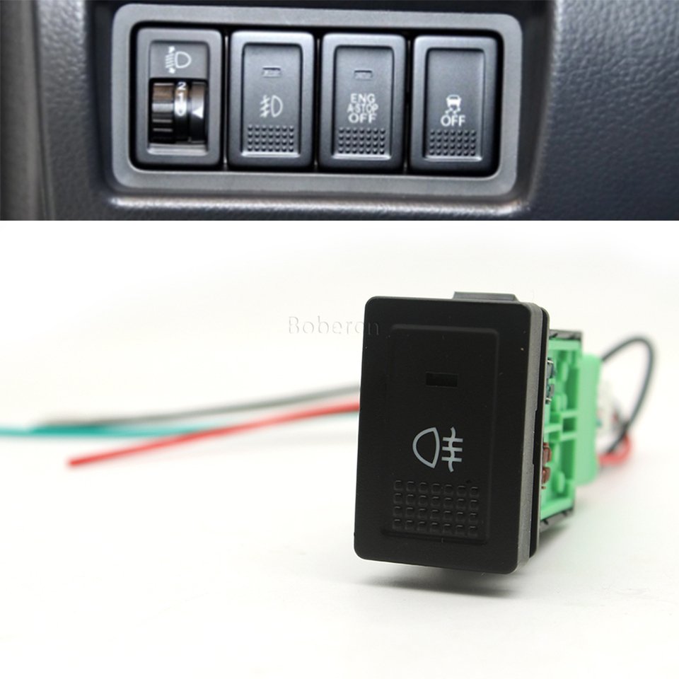 

Для Suzuki SX4 Swift Grand Vitara 2006-2012, автомобильная светодиодная лампа, задняя противотуманная лампа, кнопка переключателя с соединительным проводом, автомобильные аксессуары