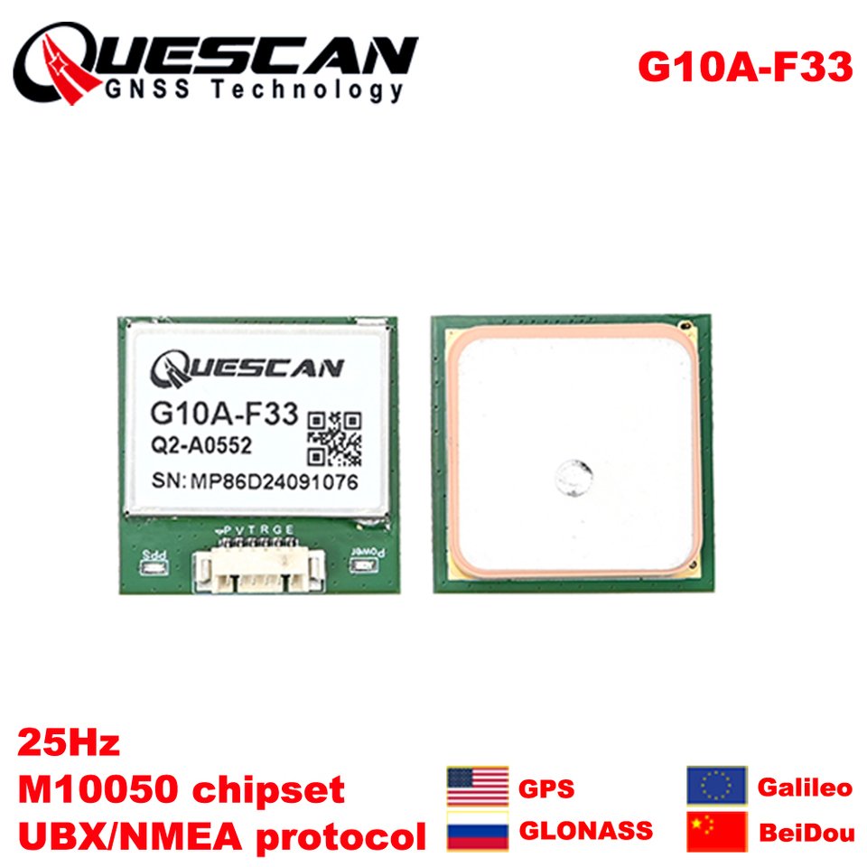

GNSS модуль G10A-F33 25Гц