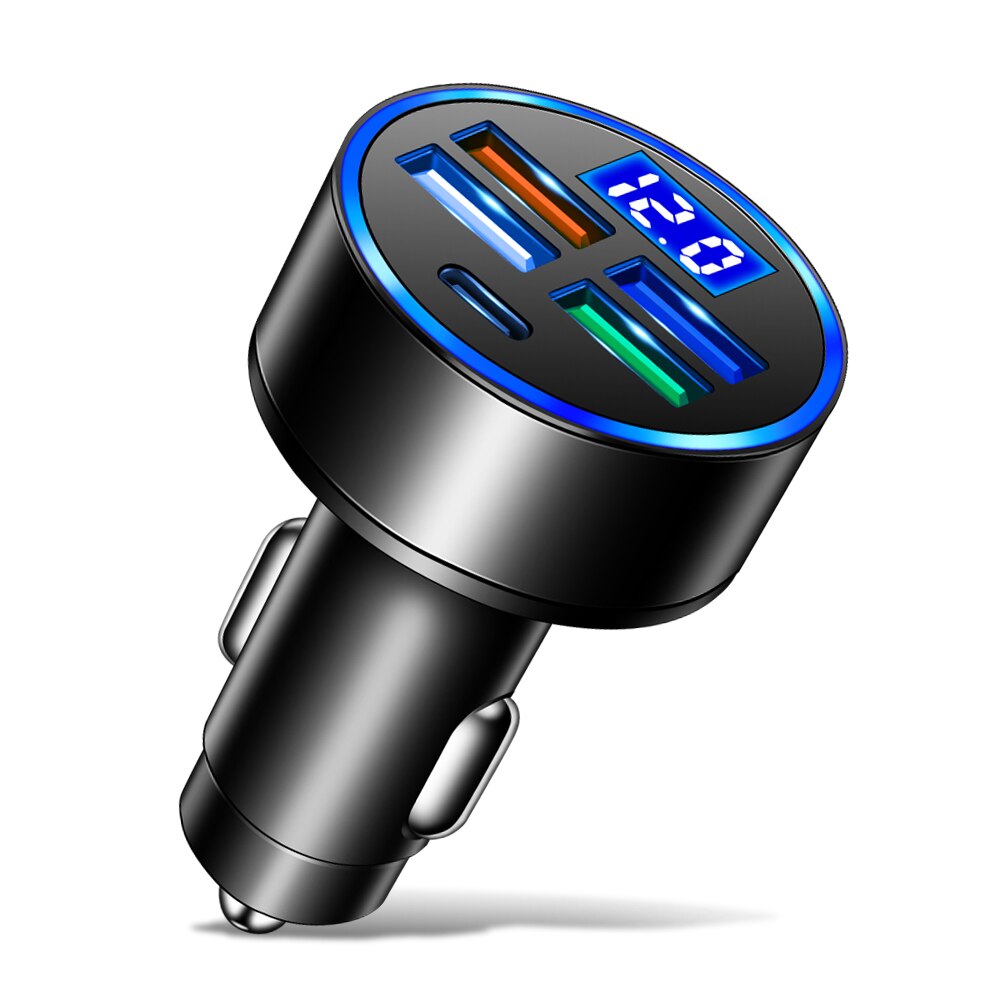 

Автомобильное зарядное устройство с 5 USB-портами, а, 4 USB-порта