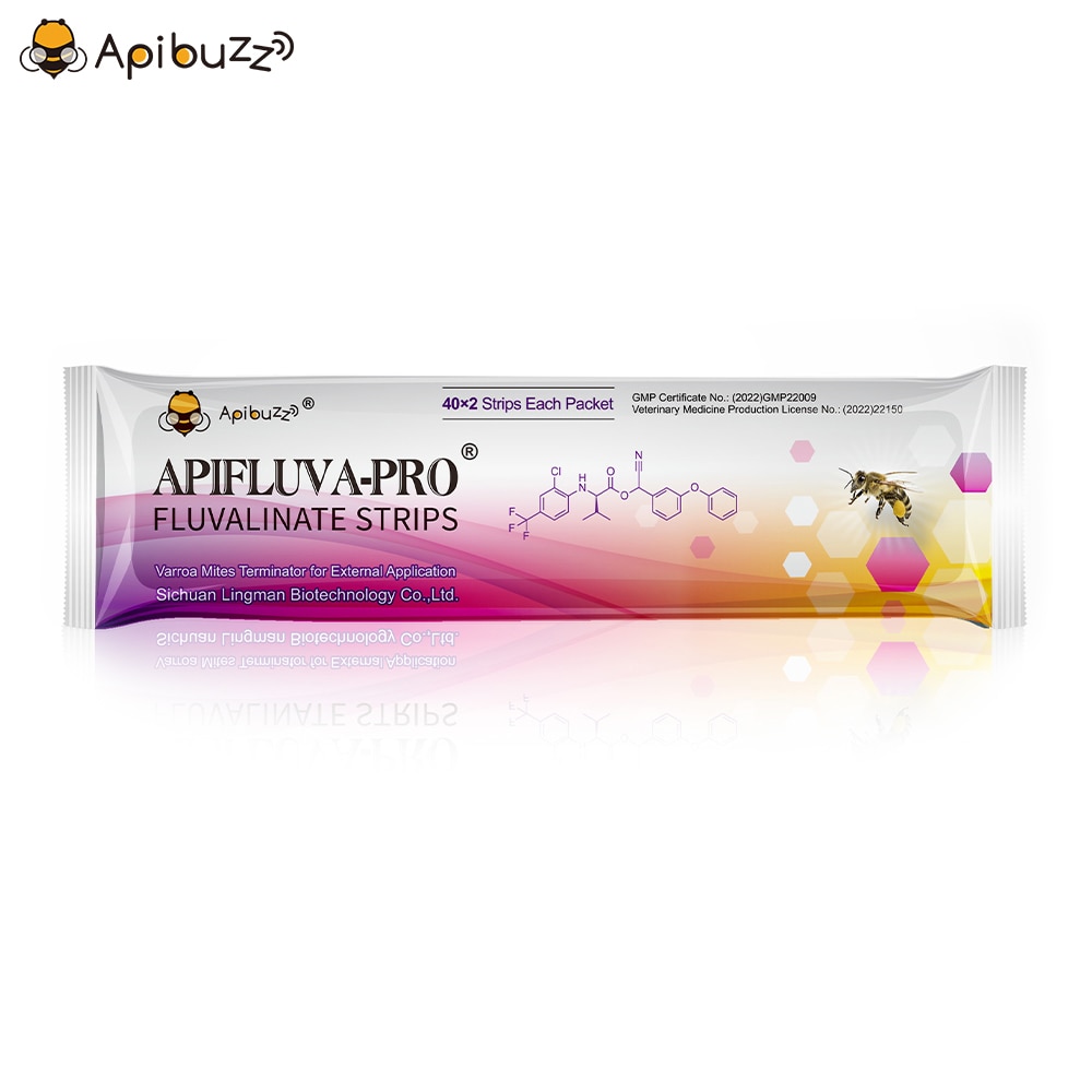 

APIfluva-Pro полоски от клещей для пчел Apibuzz