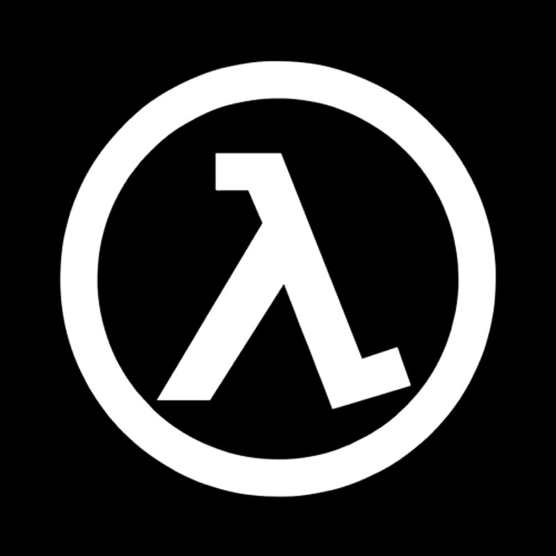 

Модный автомобильный стикер с логотипом Half Life, модельный автомобильный аксессуар, Водонепроницаемый солнцезащитный черный/белый стикер, 14 см * 14 см