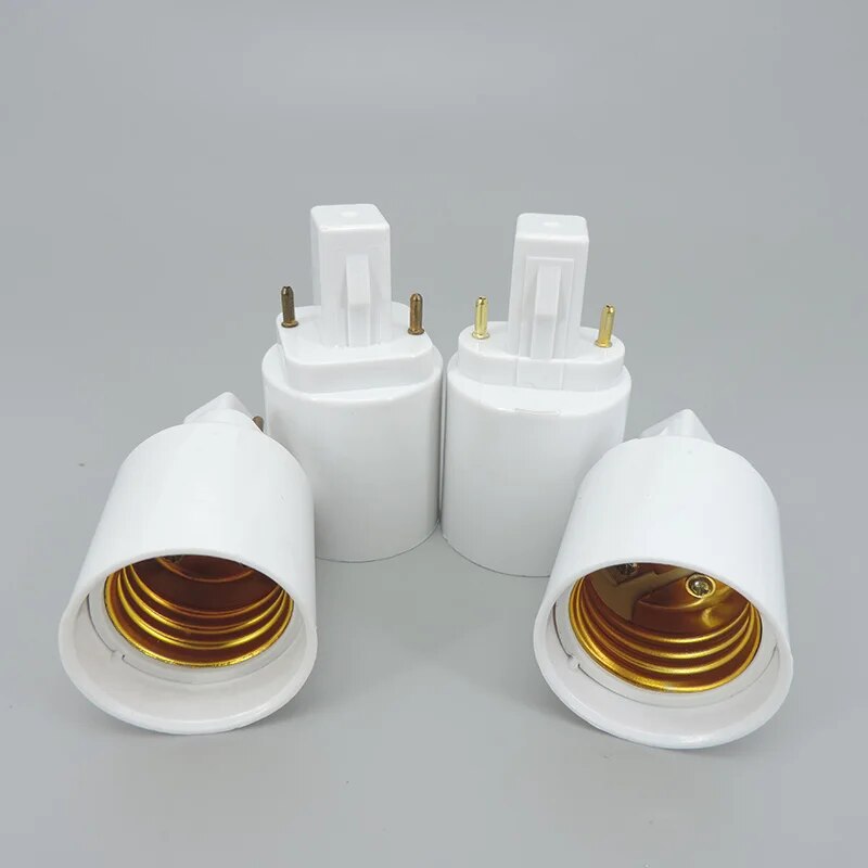 

Пластиковый переходник G23/G24 на E27