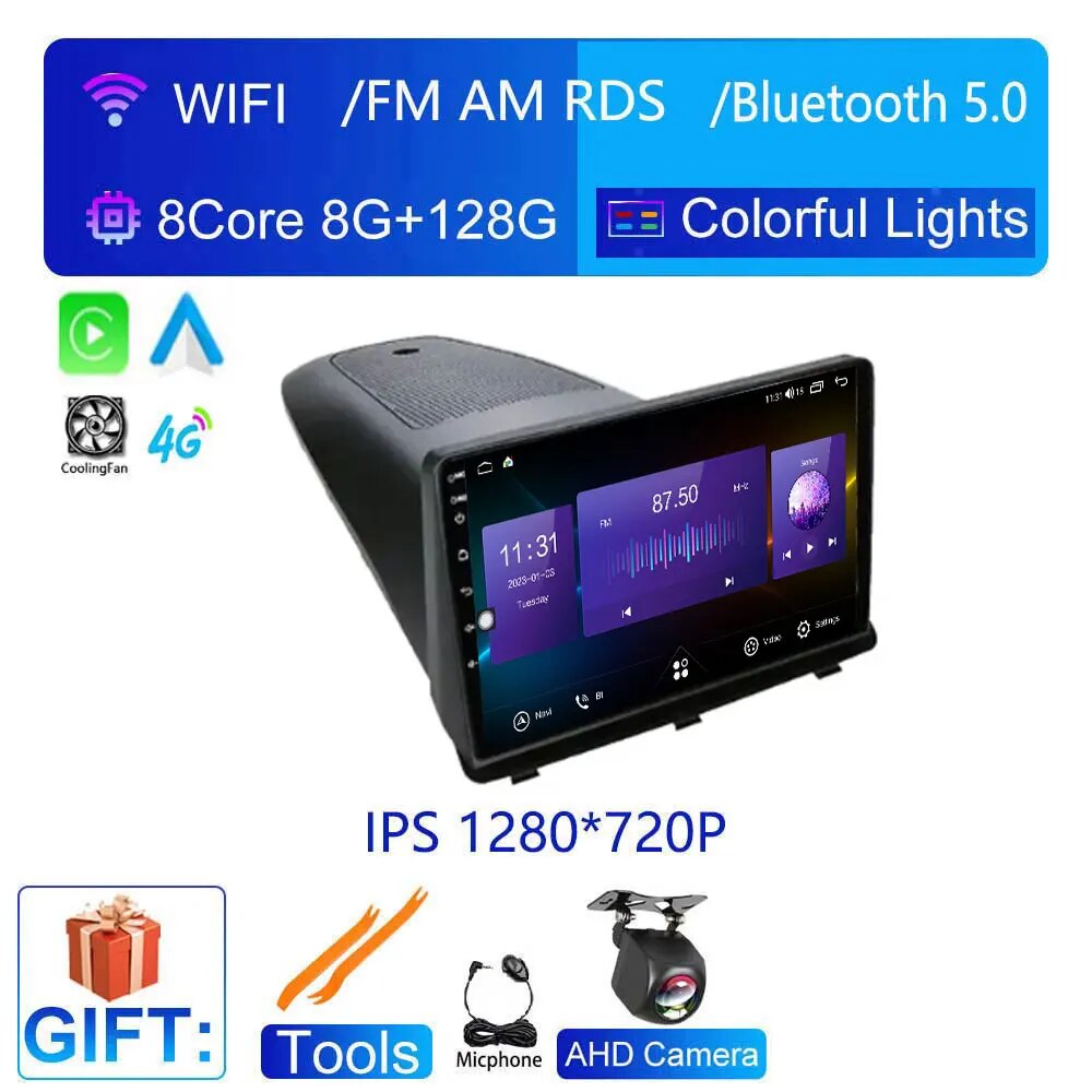 

Автомагнитола для Opel Antara 1 2006-2017, мультимедийный проигрыватель на Android 14 с GPS-навигацией, стерео, 4G, DSP, Carplay, головное устройство с 9-дюймовым экраном