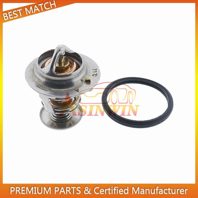 

Термостат 129155-49800 129155-49801 для мини-погрузчика Yanmar 4TNE84 4TNE88 3TNE84 3TNE88 160F 71C