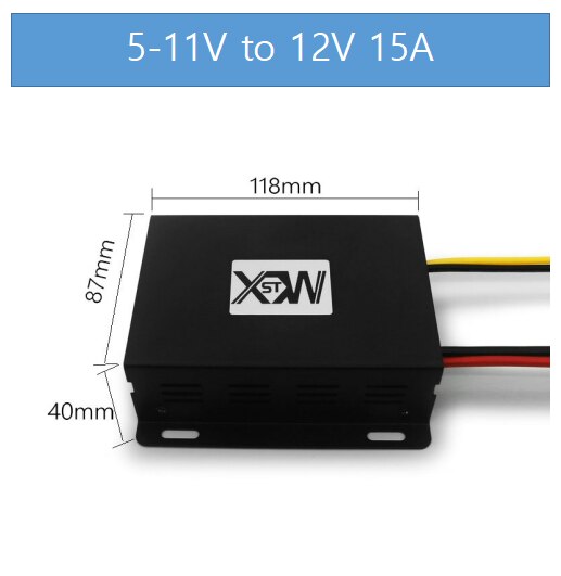 

XWST XW-0511-12-12W Преобразователь постоянного тока 5-11В в 12В 1А-20А
